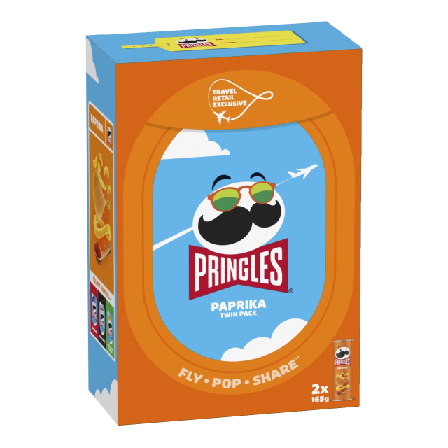 Pringles Paprika Twinpack 2X165G