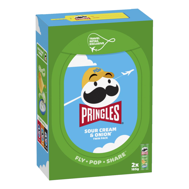 Pringles Sconion Twinpack 2X165G