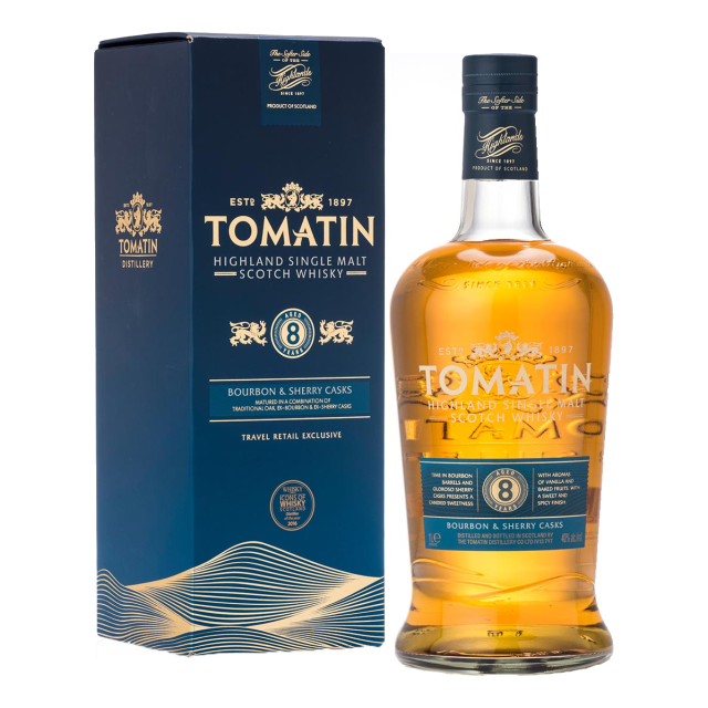 Tomatin 8YO 40% 1L