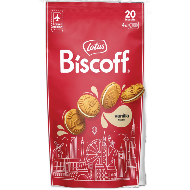 Biscoff Sandw.Van.Pouch 200G