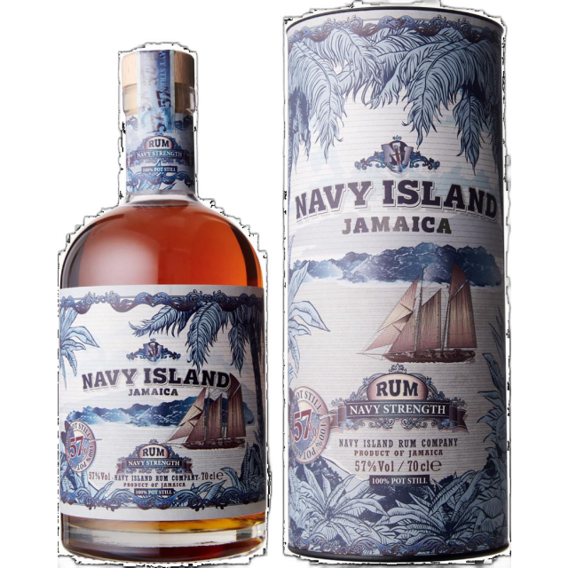 Navy Island Navy Strength 57% 0,7L