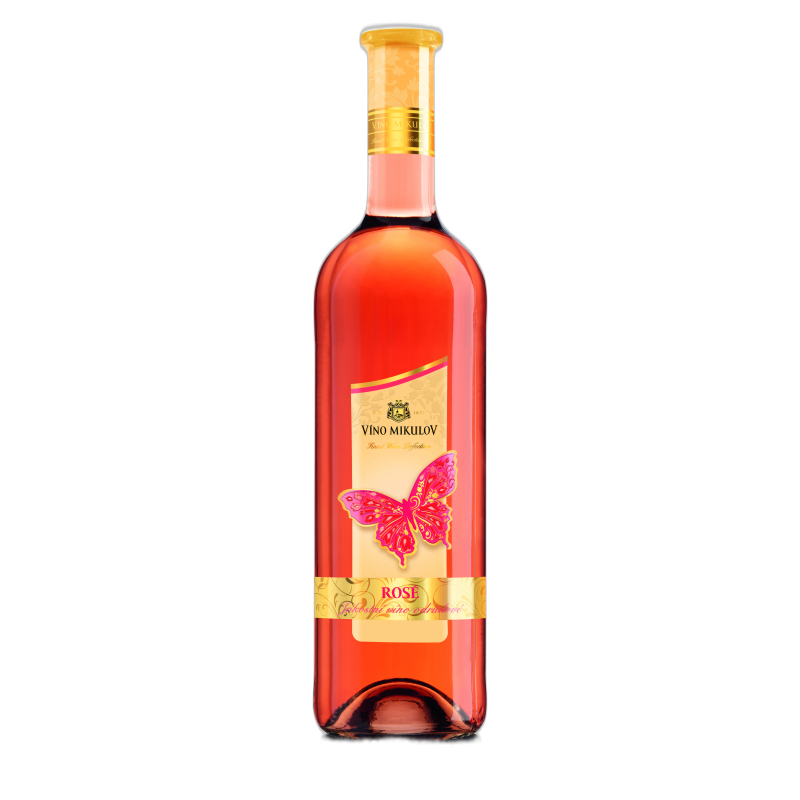 Víno Motýl Rosé 0,75L