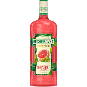 Becherovka Grapefruit & chmel 20% 1L