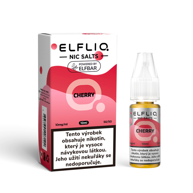 Liquid Elfliq Nic Salt Cherry 10ml - 10mg