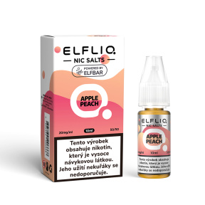 Liquid Elfliq Nic Salt Apple Peach 10ml - 20mg