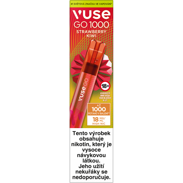 Vuse go 1000 Pen Strawberry Kiwi 18mg