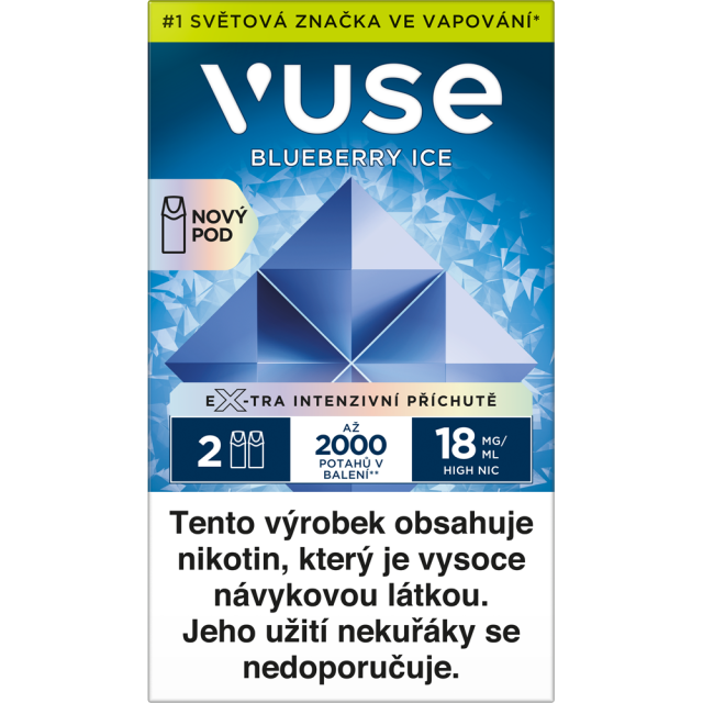 Vuse Pod Blueberry Ice 2Pack 18mg