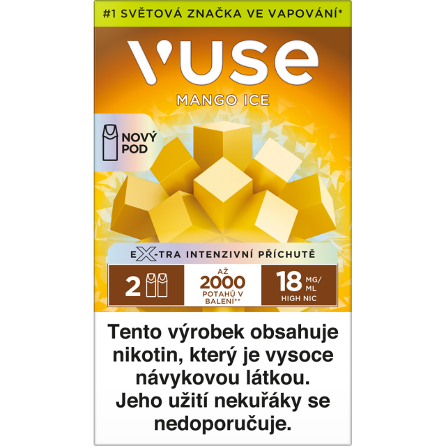 Vuse Pod Mango Ice 2Pack 18mg