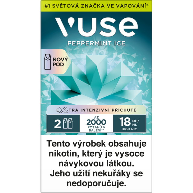 Vuse Pod Peppermint Ice 2Pack 18mg