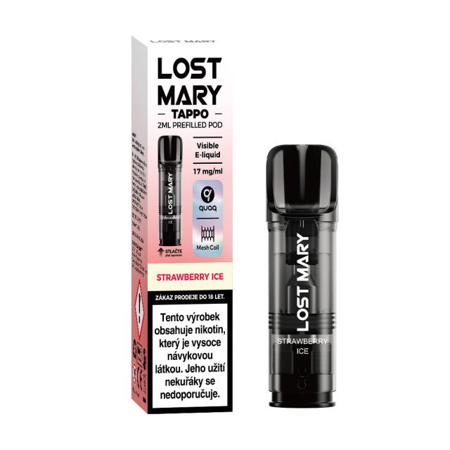 Lost Mary Tappo Pods 1Pack Strawberry Ice 17mg