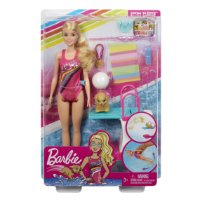 Barbie Swim'n Dive Doll GHK23