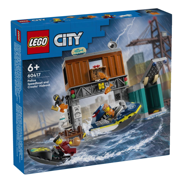 LEGO City Police Speedboat 60417