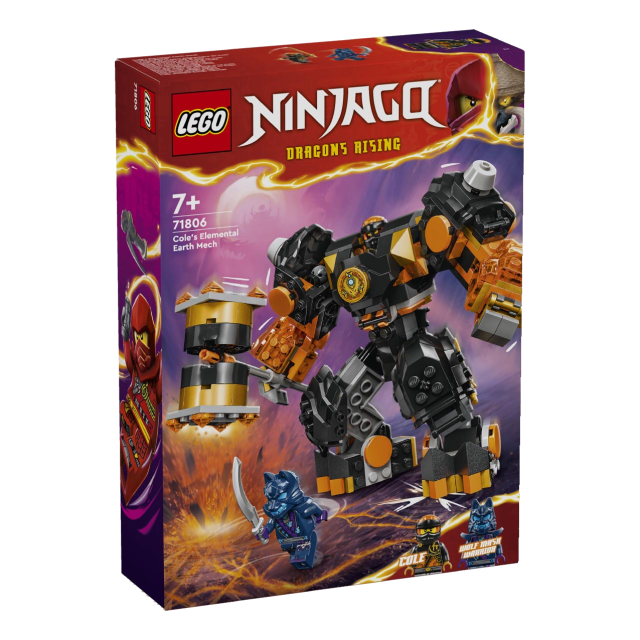 LEGO Ninjago Cole's Element Earth Mech 71806
