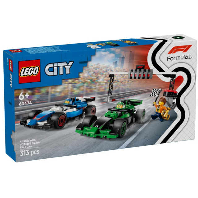 LEGO F1 Grid Vcarb Cars 60474