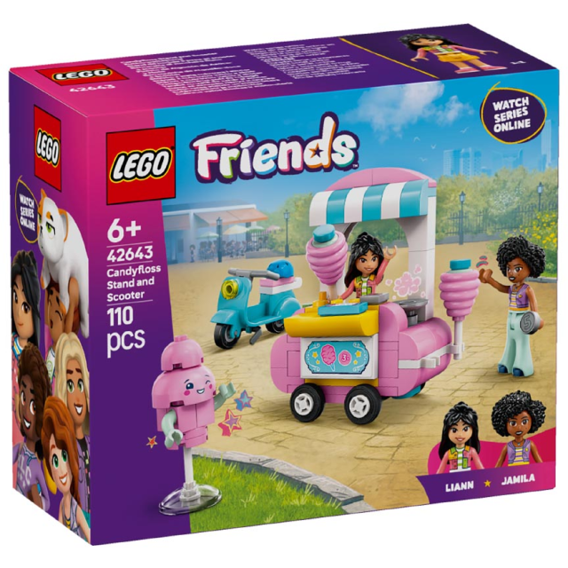 LEGO Friends Cotton Candy Stand and Scooter  42643