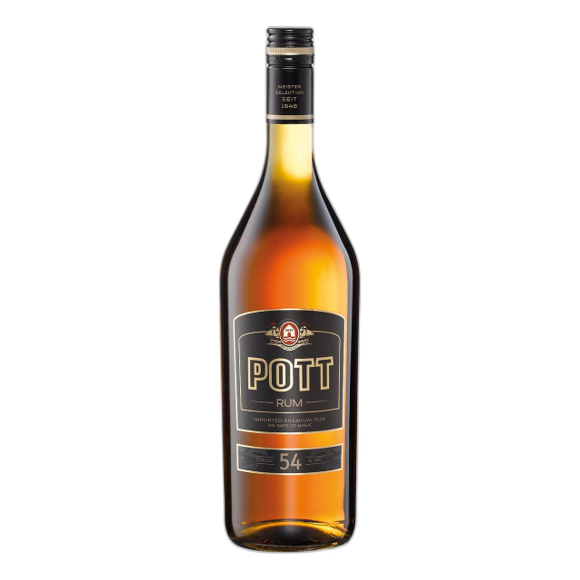 Pott Rum 54% 1L