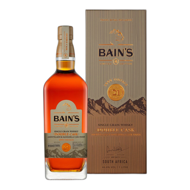 Bain's Cape Mountain Whiskey 21-Year-Old Double Cask Finish