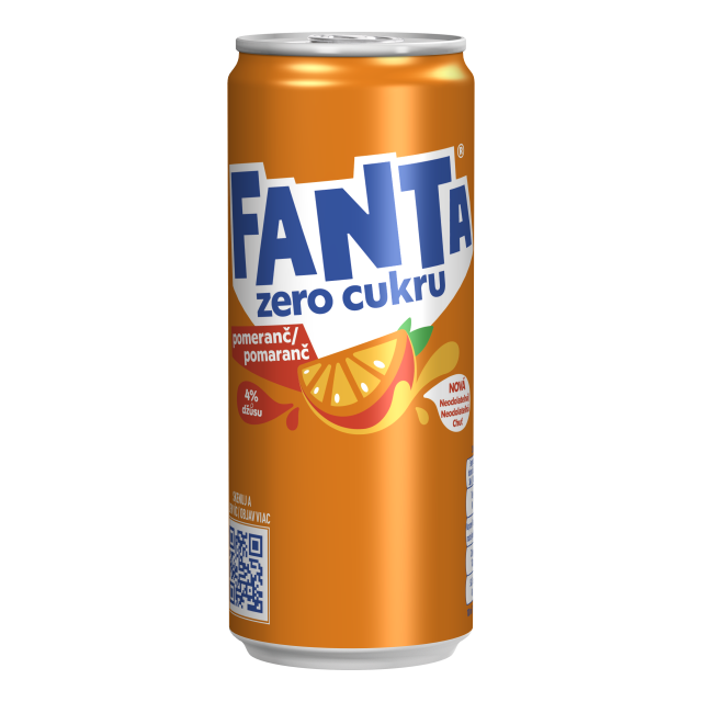 Fanta Orange Zero 0,33L