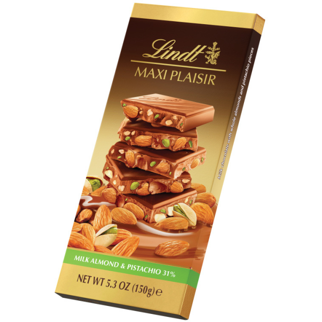 Lindt Maxi Plaisir Alm.Pistachio 150g