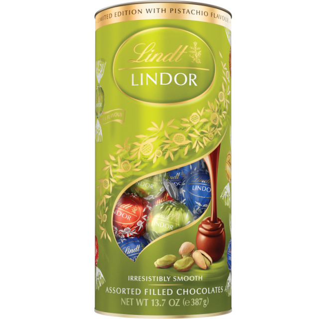 Lindor Tube Assort.Pistachio 387g