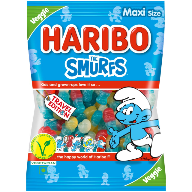 Haribo Smurfs Veggie 425G