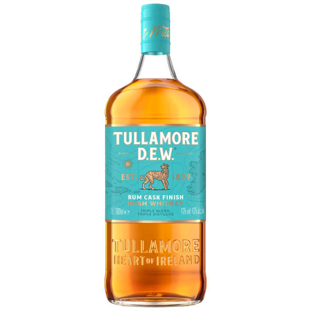 Tullamore Dew XO Rum Cask 43% 1L