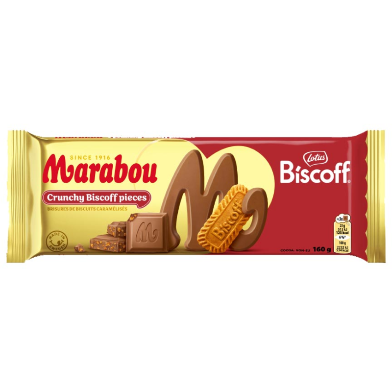 Marabou Biscoff 160g