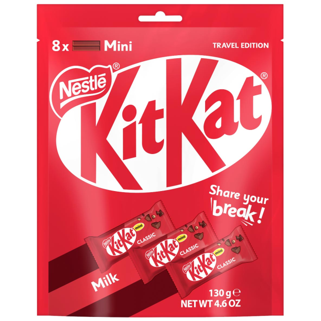 Kit Kat Snacking Bag 130g