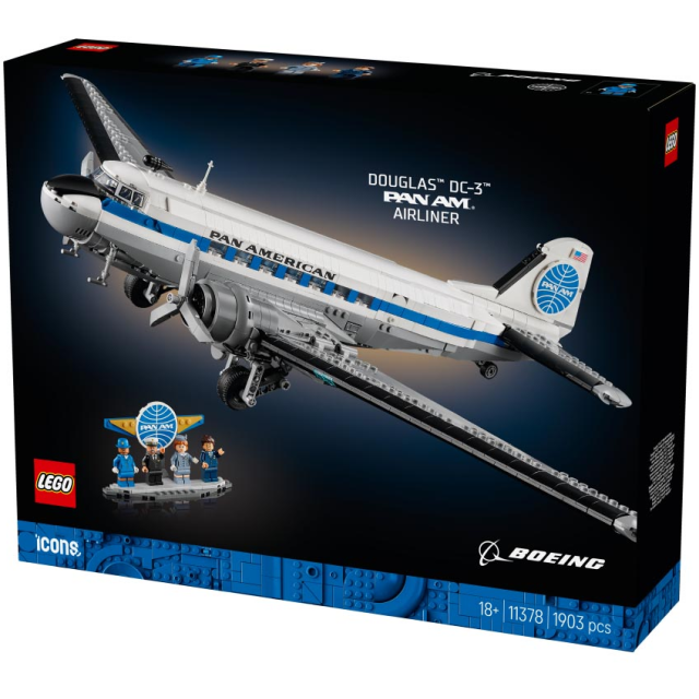 LEGO Douglas Dc-3 Pan Am 11378
