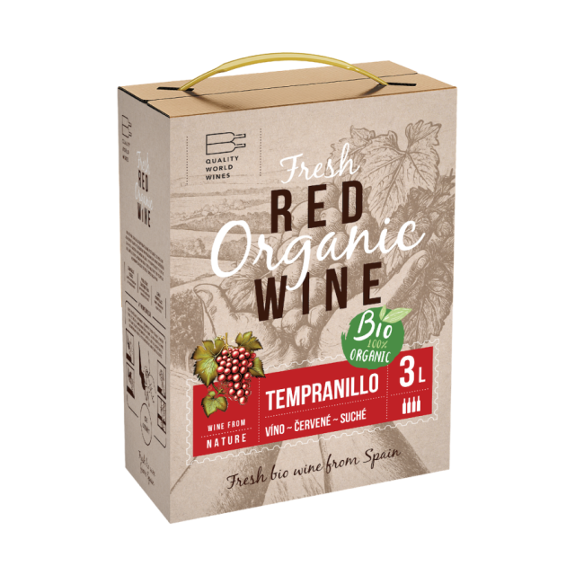 VB Bio Tempranillo Červené 3L