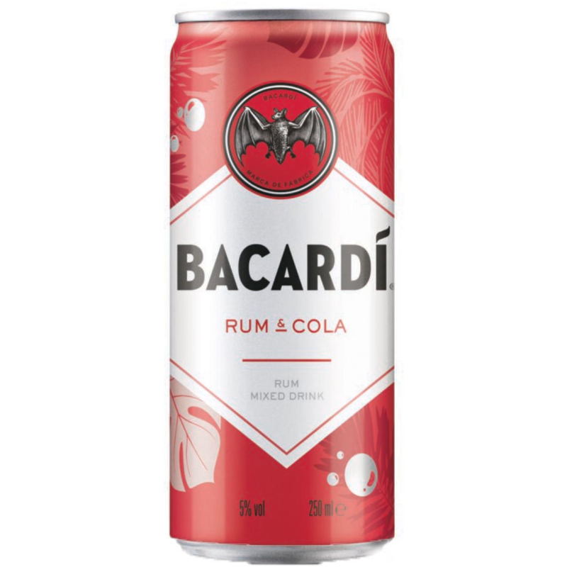Bacardi & Coke 5% 0,25L
