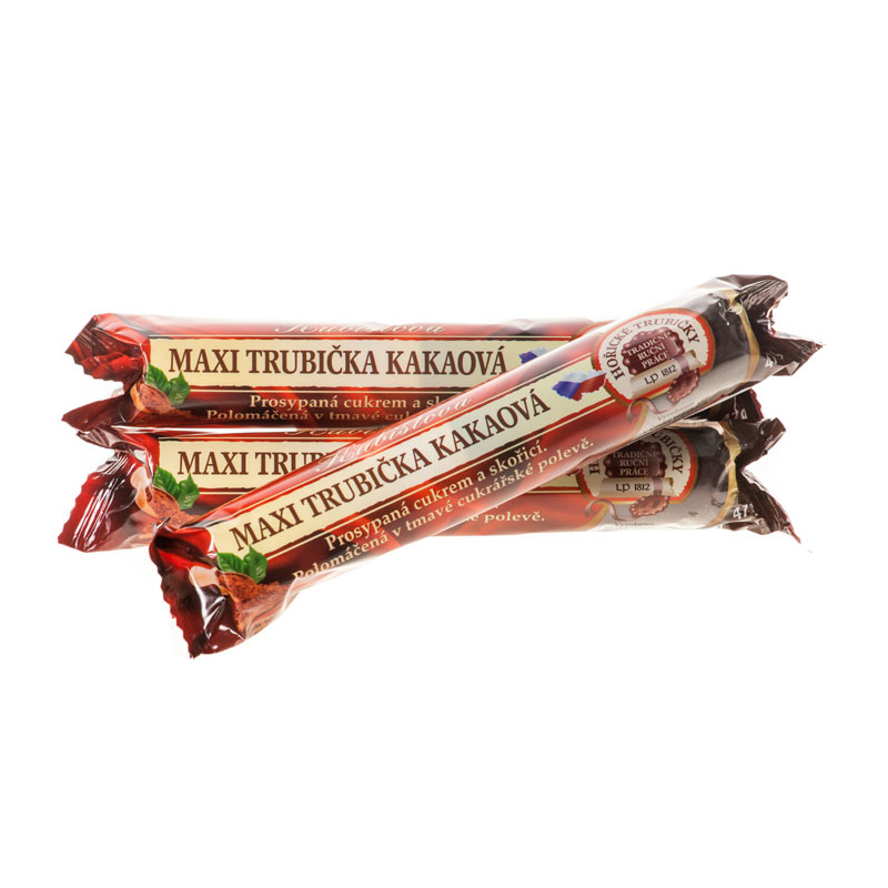Hořická trubička Maxi kakaová 1ks 40g
