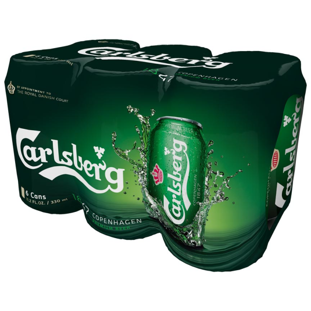 CARLSBERG GREEN LAB 6X0.33L