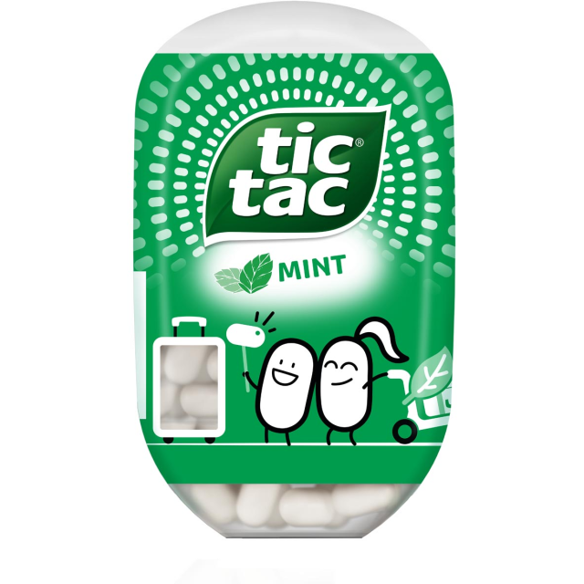 Tic Tac Bottle Mint 200Pcs 98G