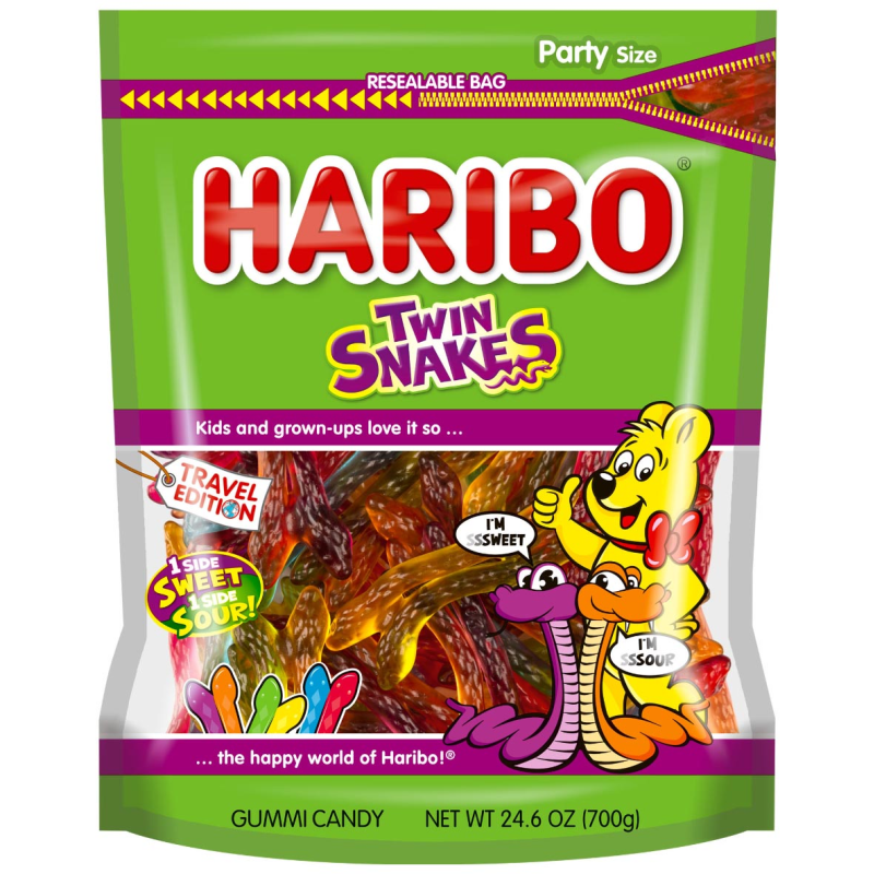 Haribo Twin Snakes 700G
