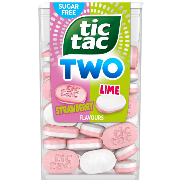 TIC TAC TWO STRAW.LIME 38,5G