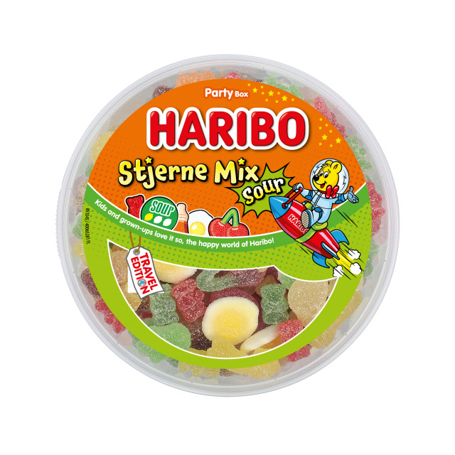 Haribo Stjerne Mix Sour 900g