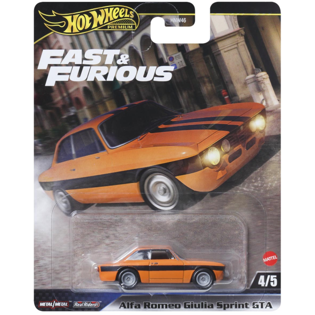 Hot Wheels Fast & Furious Assort. HNW46