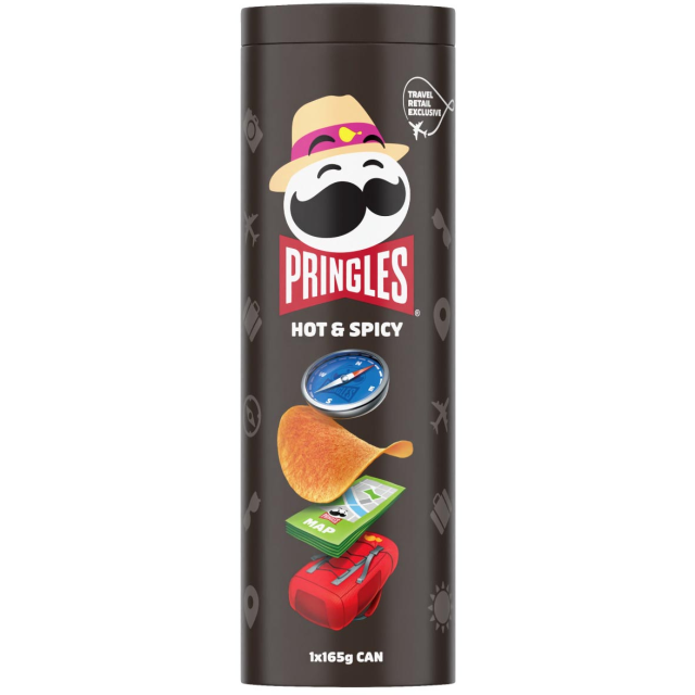 Pringles Hotspicy Tin 165G