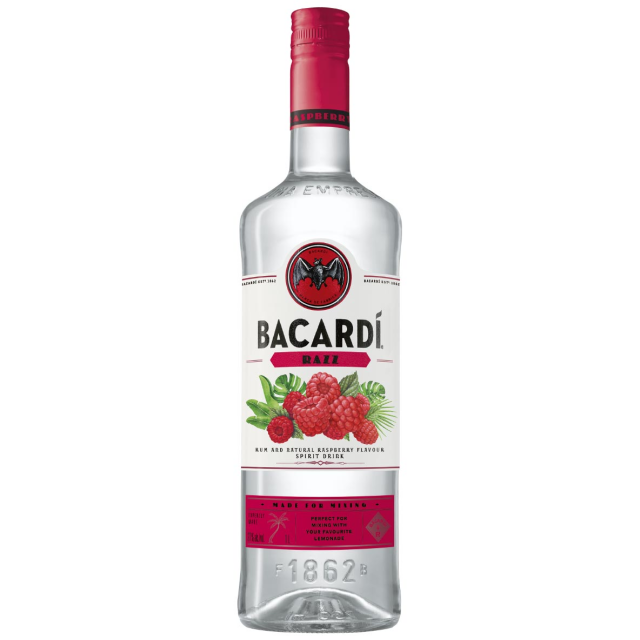 Bacardi Razz 27% 1L