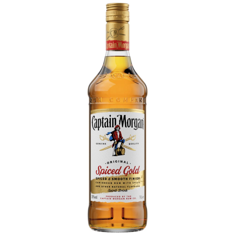 Captain Morgan Spiced Gold 35% 1L