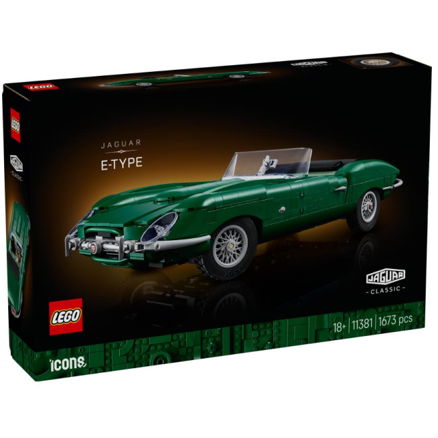 LEGO Icons Jaguar E-Type 11381