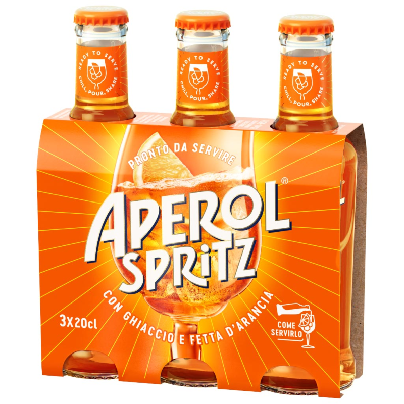 Aperol Spritz 9% 3x0,2L