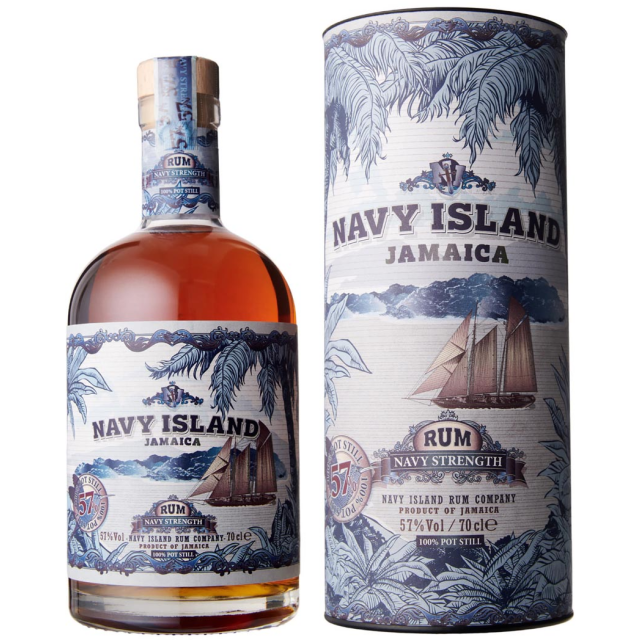 Navy Island Navy Strength 57% 0,7L