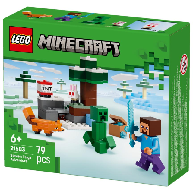 LEGO Minecraft Steve'S Taiga Adventure 21583