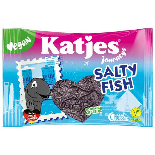 Katjes Salty Fish 400G