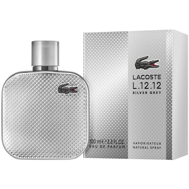 Lacoste L.12.12 Silver Grey Eau de Parfum 100ml