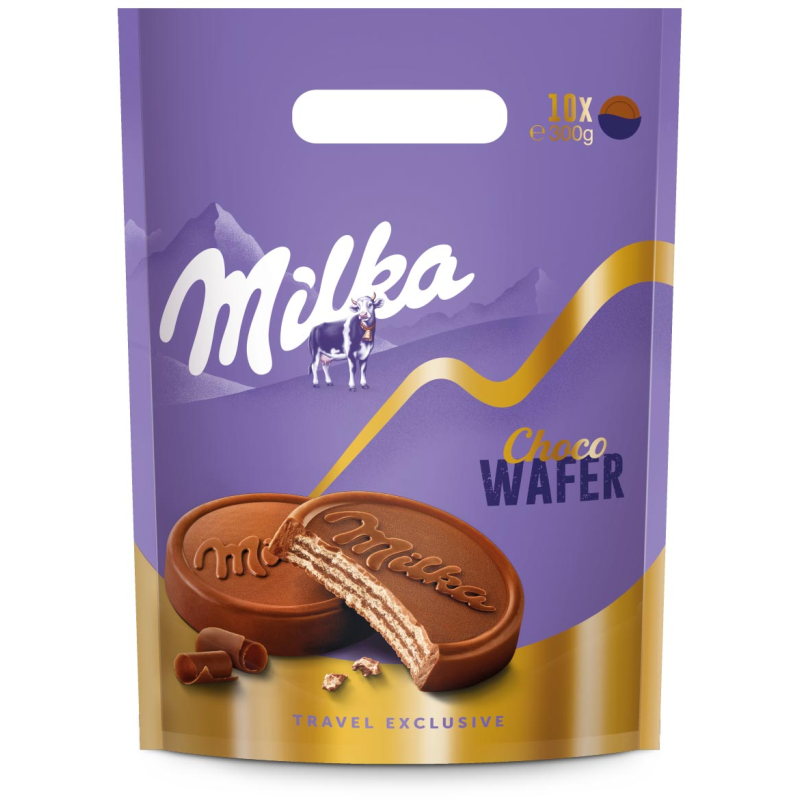 Milka Choco Waffer Pouch 300G