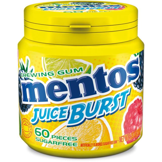 Mentos Juice Burst 120G