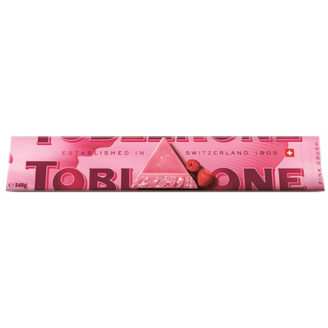 Toblerone Pink Raspberry 340g